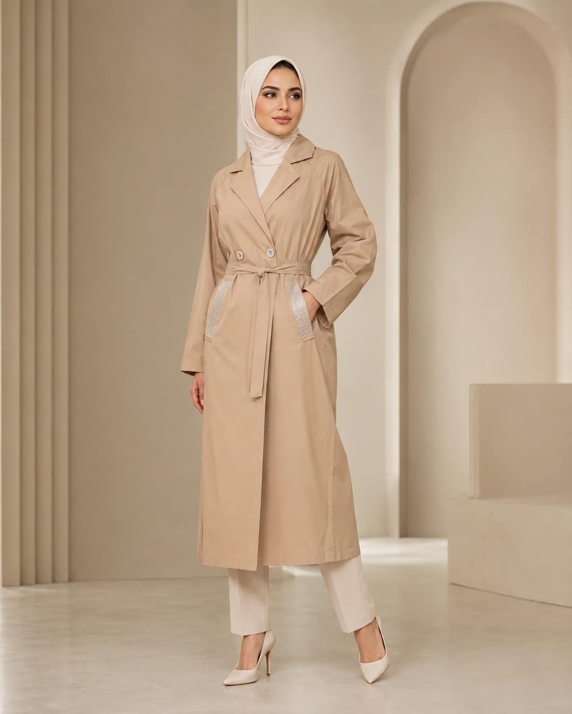 بالطو نسائي بالطو نسائي - الصورة 3