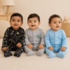 افرول بيبي 3 قطع قطن ماماز بباز