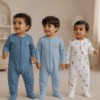 افرول بيبي 3 قطع قطن ماماز بباز