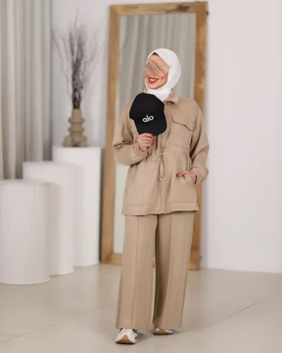 ⁦بدلة نسائي سحاب⁩ - الصورة ⁦3⁩