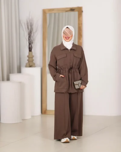 ⁦بدلة نسائي سحاب⁩ - الصورة ⁦6⁩