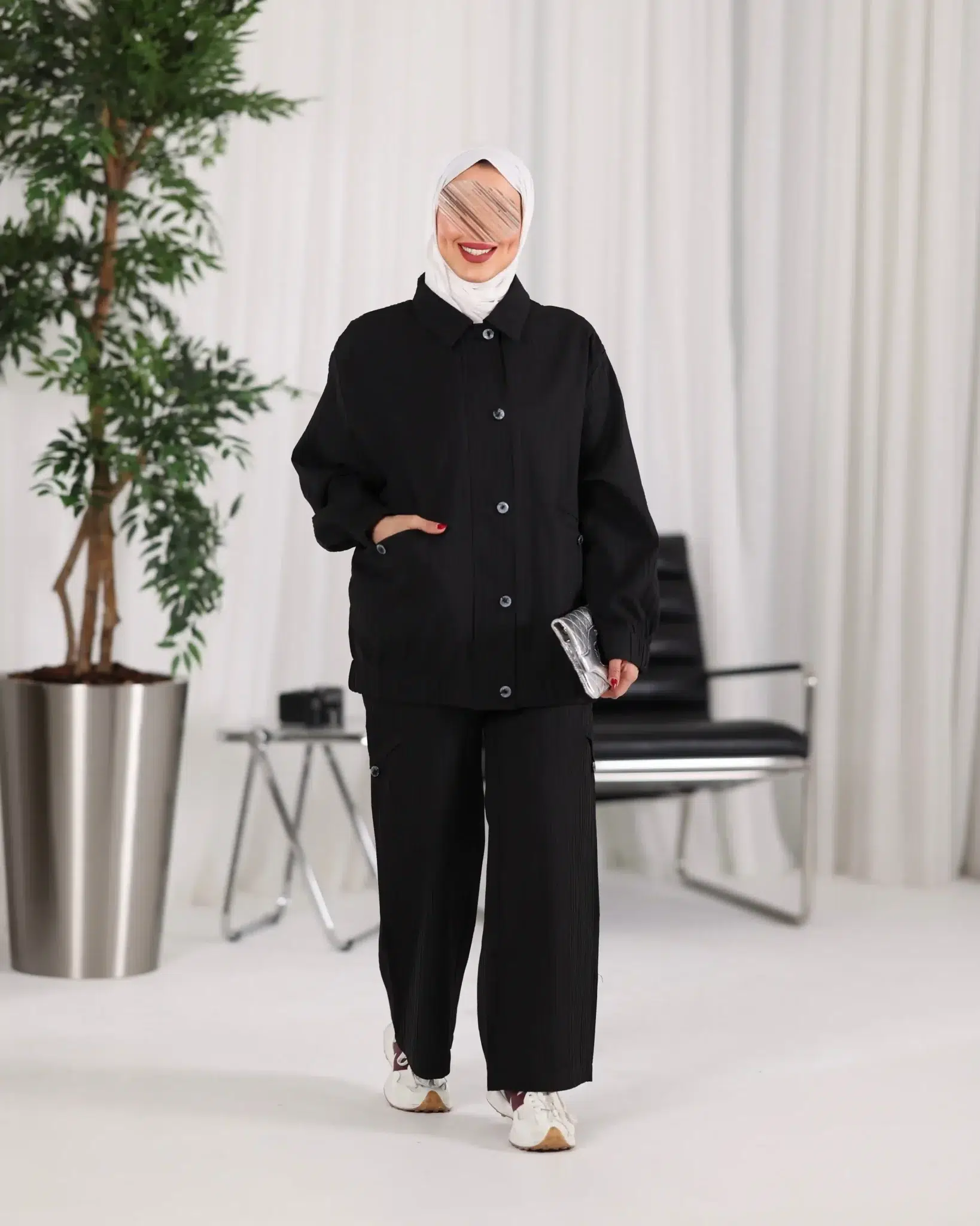 بدلة نسائي جيوب بدلة نسائي جيوب - الصورة 4