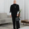 بدلة نسائي تريكو