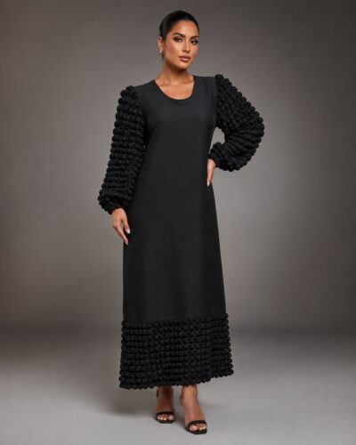 فستان كوري قطعة واحده (فري سايز)